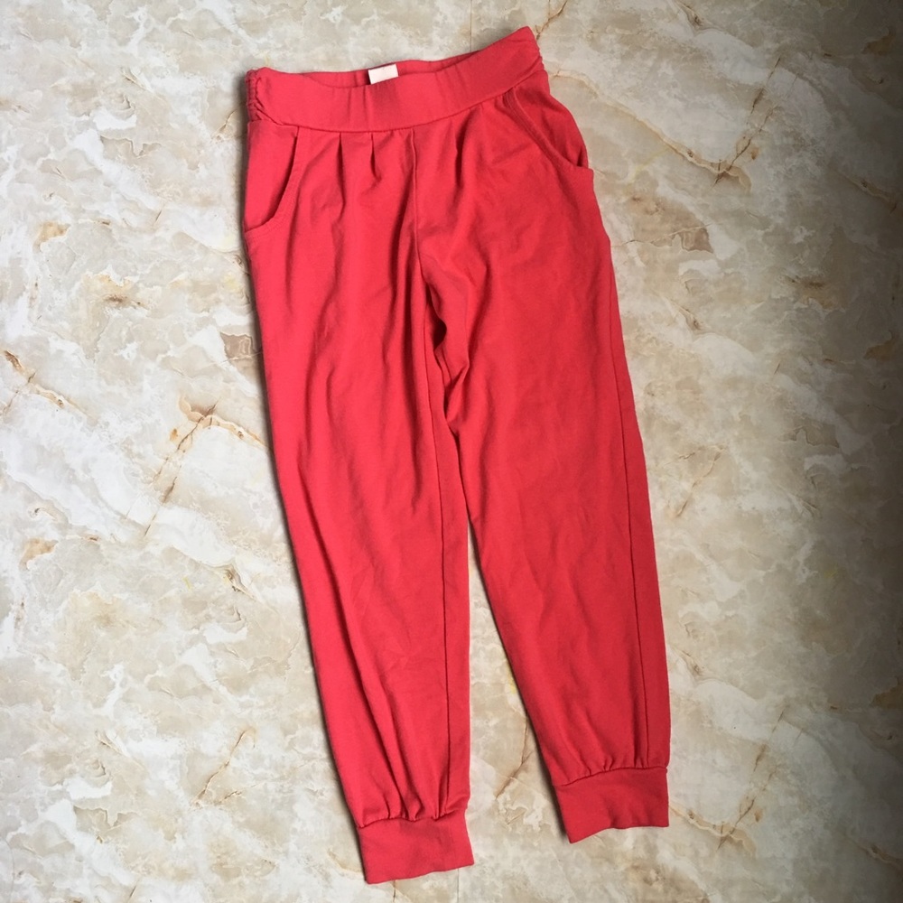 Gymboree pink girls jogger pants, 5/6
